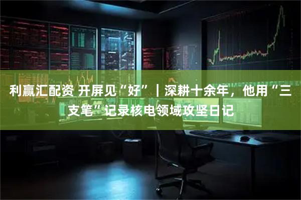 利赢汇配资 开屏见“好”｜深耕十余年，他用“三支笔”记录核电领域攻坚日记